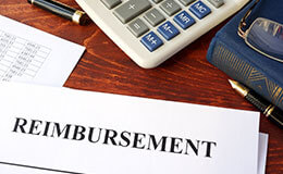 Processing reimbursement claims