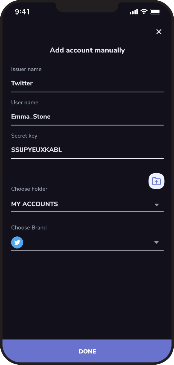 OneAuth by QR scanning
