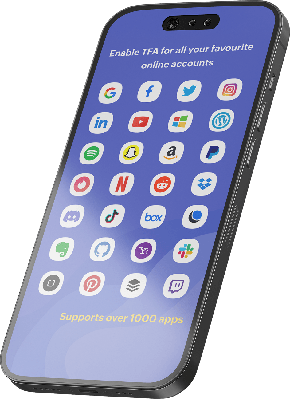 OneAuth supports over 1000 online accounts