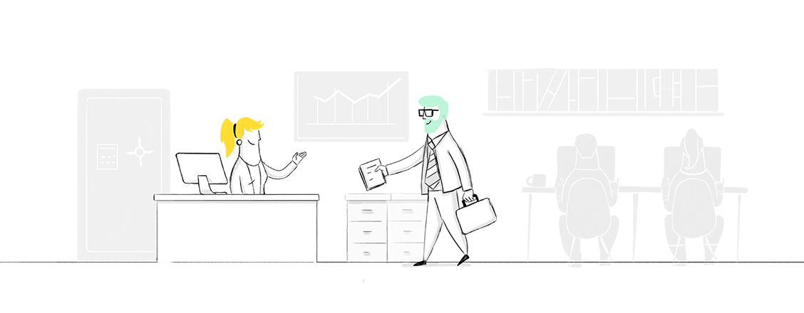Healthcare and financial services dashboard showing patient records and compliance metrics