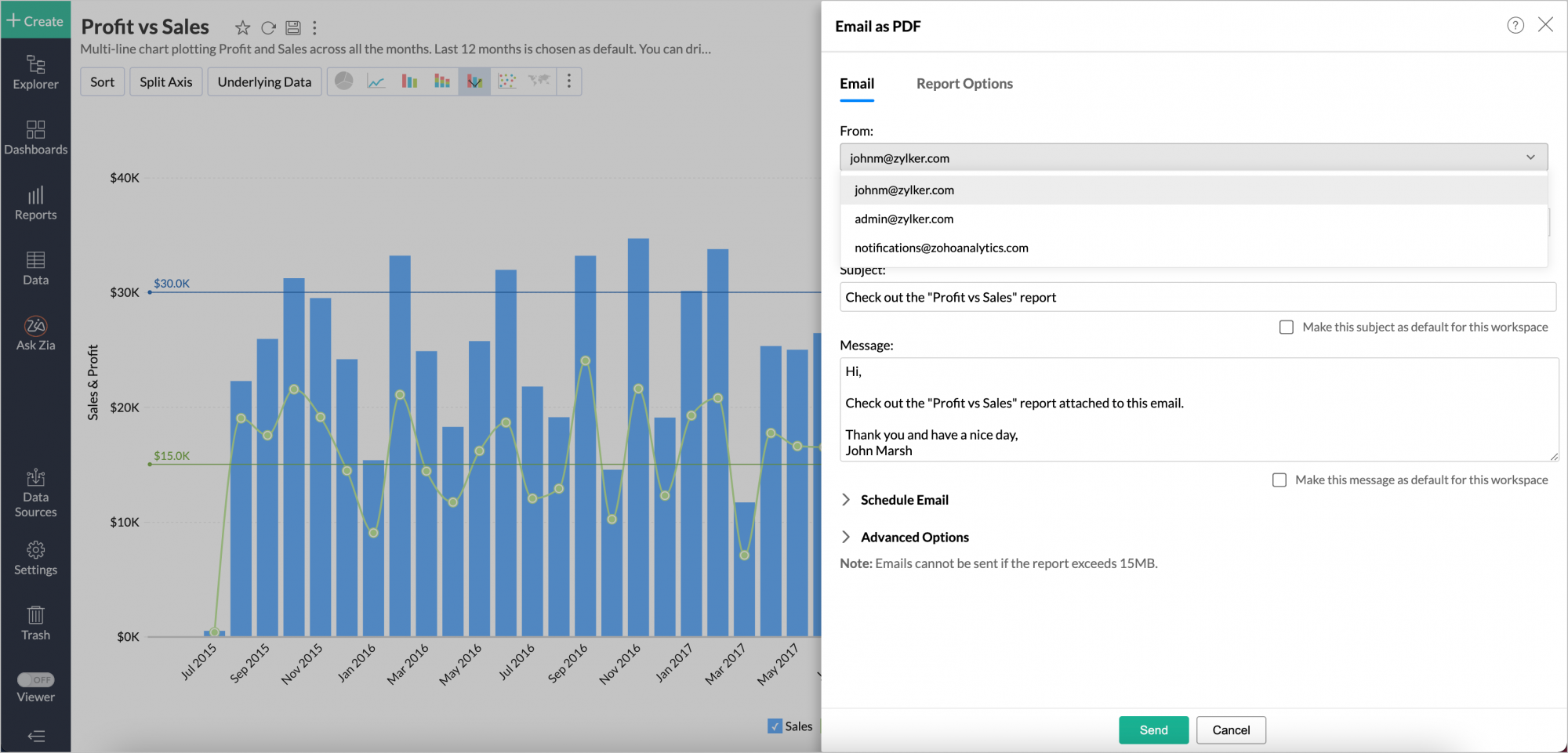 What's New In Zoho Analytics