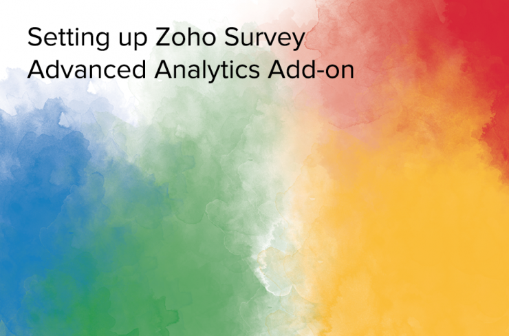 setting up zoho survey