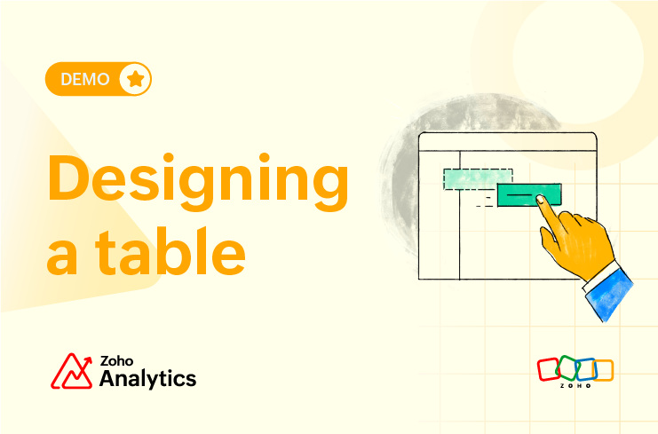 Designing a table