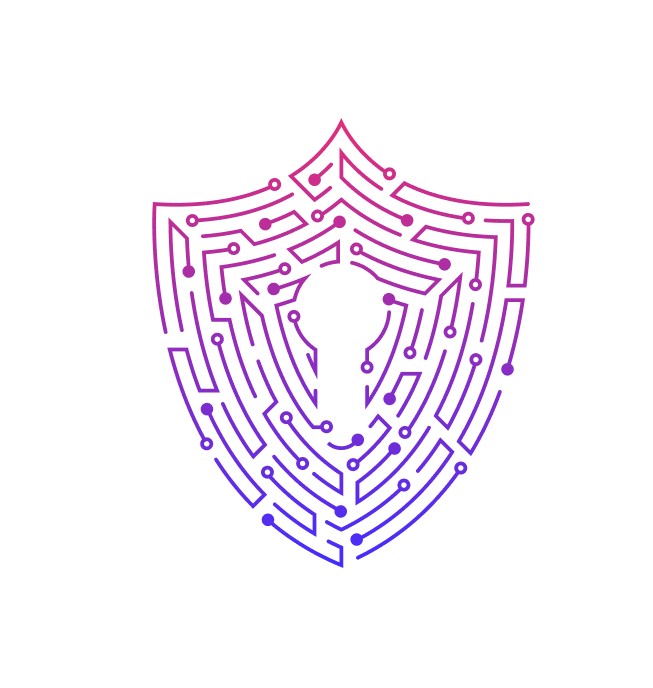 Security shield illustration