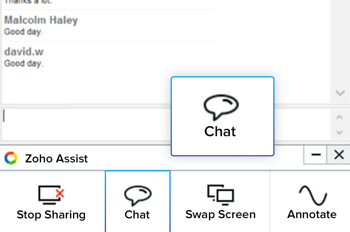 Windows การเข้าถึงเดสก์ท็อประยะไกล - Zoho Assist