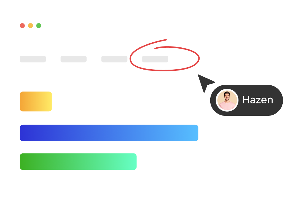 Active-tab only design