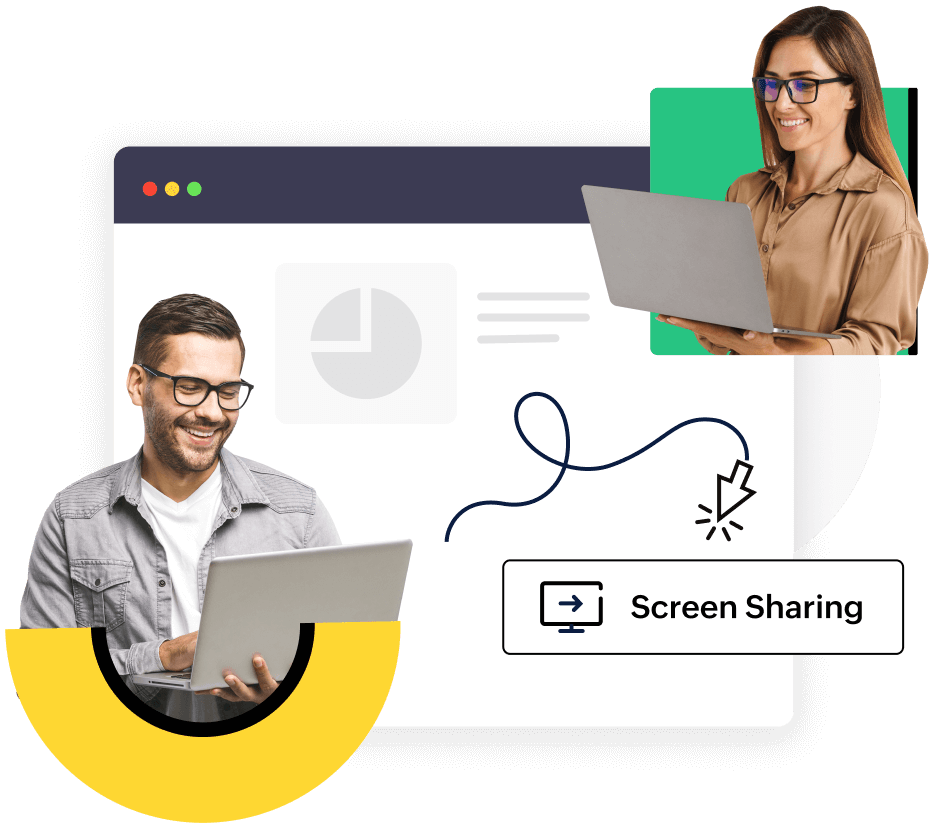What is screen sharing