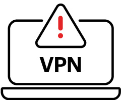 Unpatched VPN software