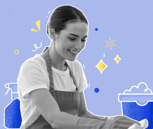 Cleaning services scheduling with Zoho Bookings Cleaning service teams schedule jobs and client appointments online with Zoho Bookings