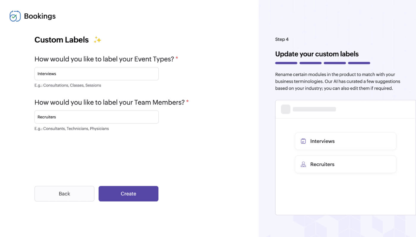 AI recommended custom labels AI based custom labels
