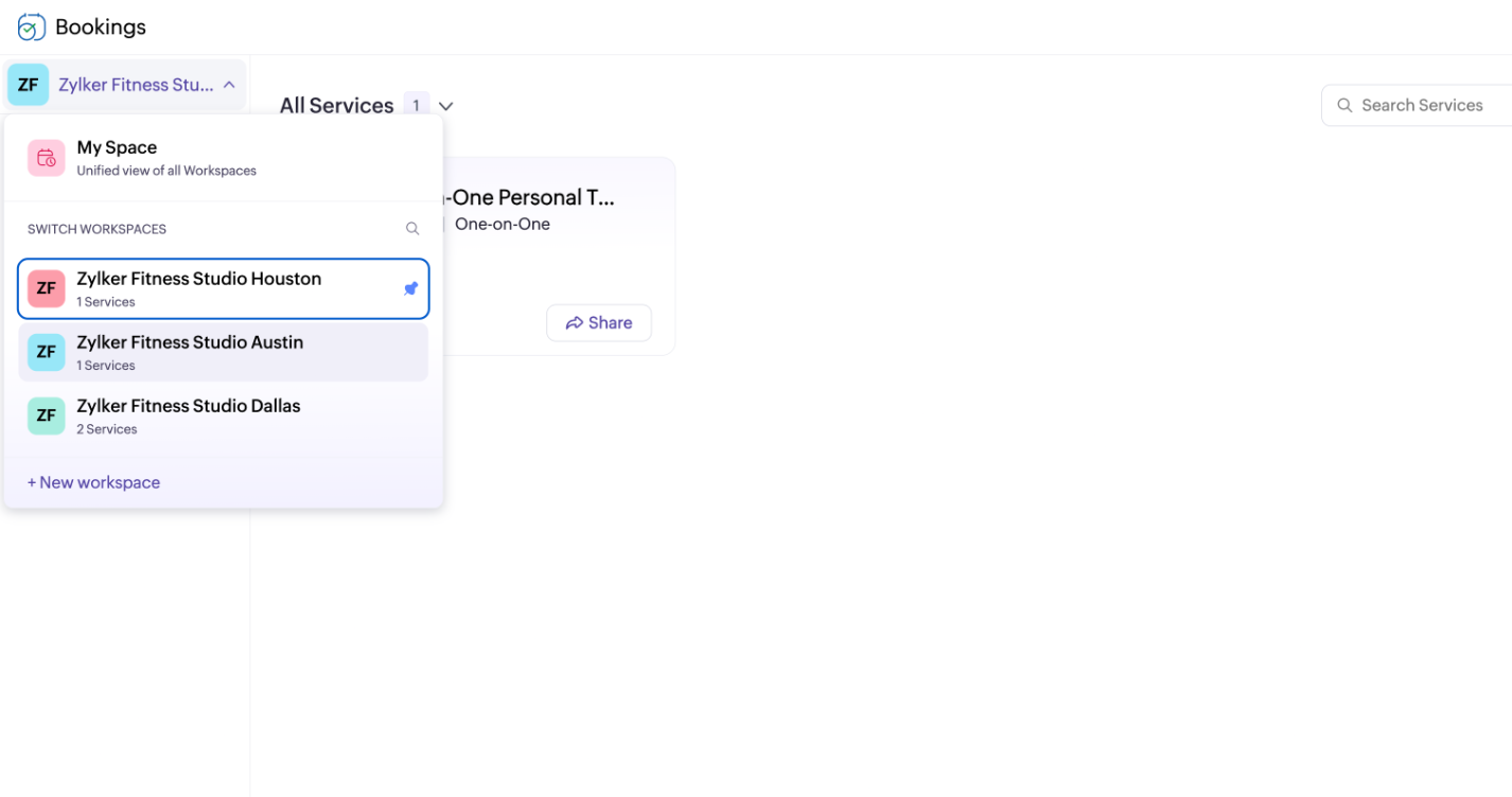 Multi-location support