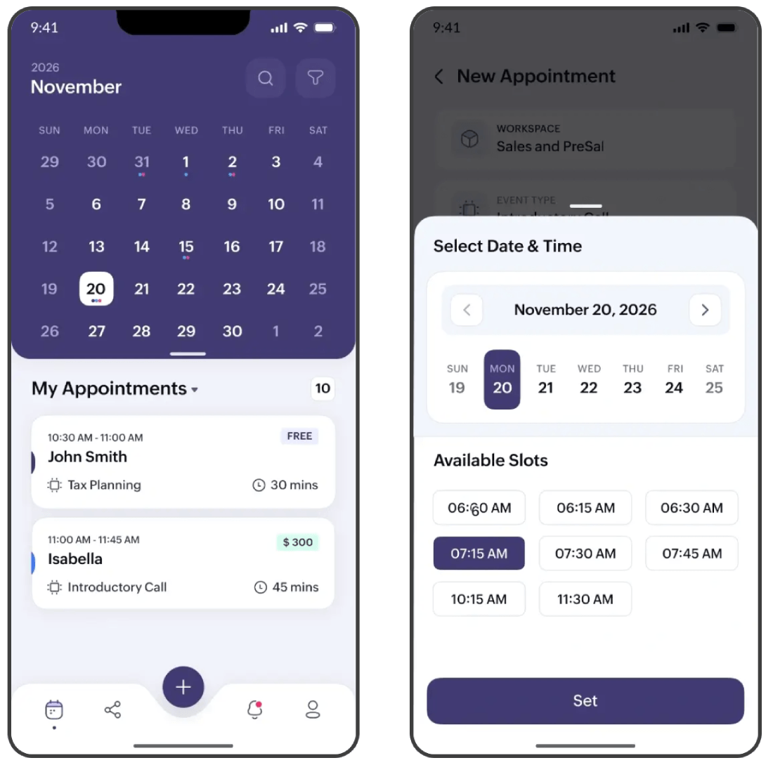 Zoho Bookings appointment report Appointment report in Zoho Bookings