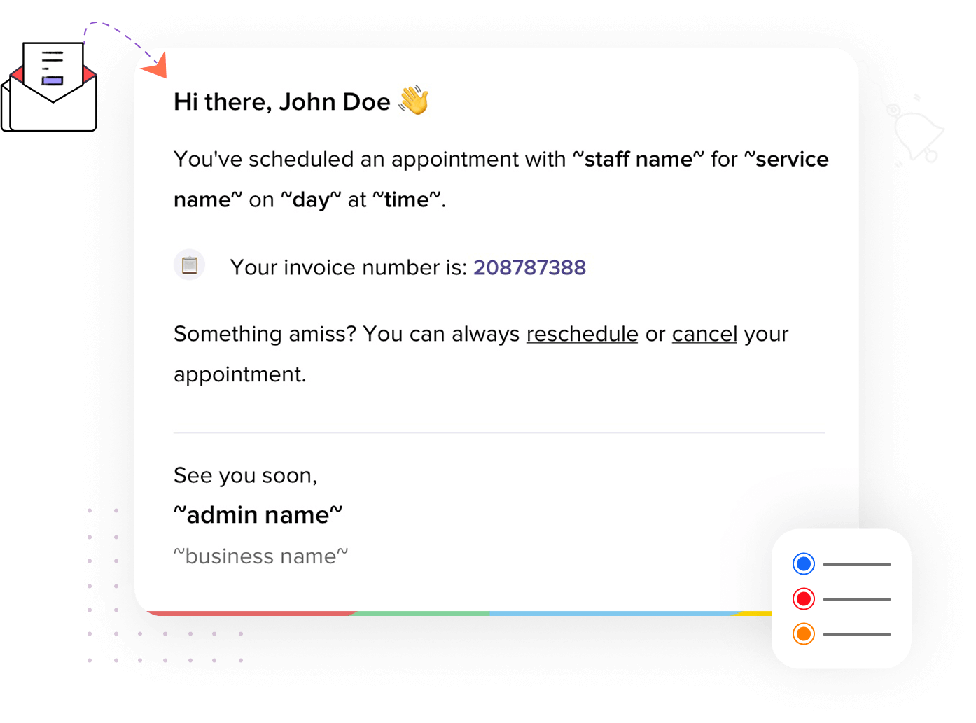 Notification and reminders