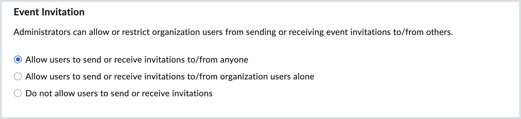 Event invitation Event invitation