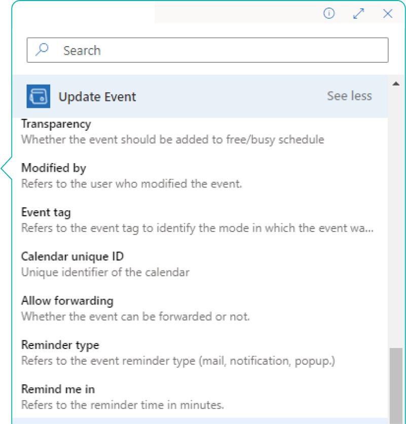 Find your events faster
