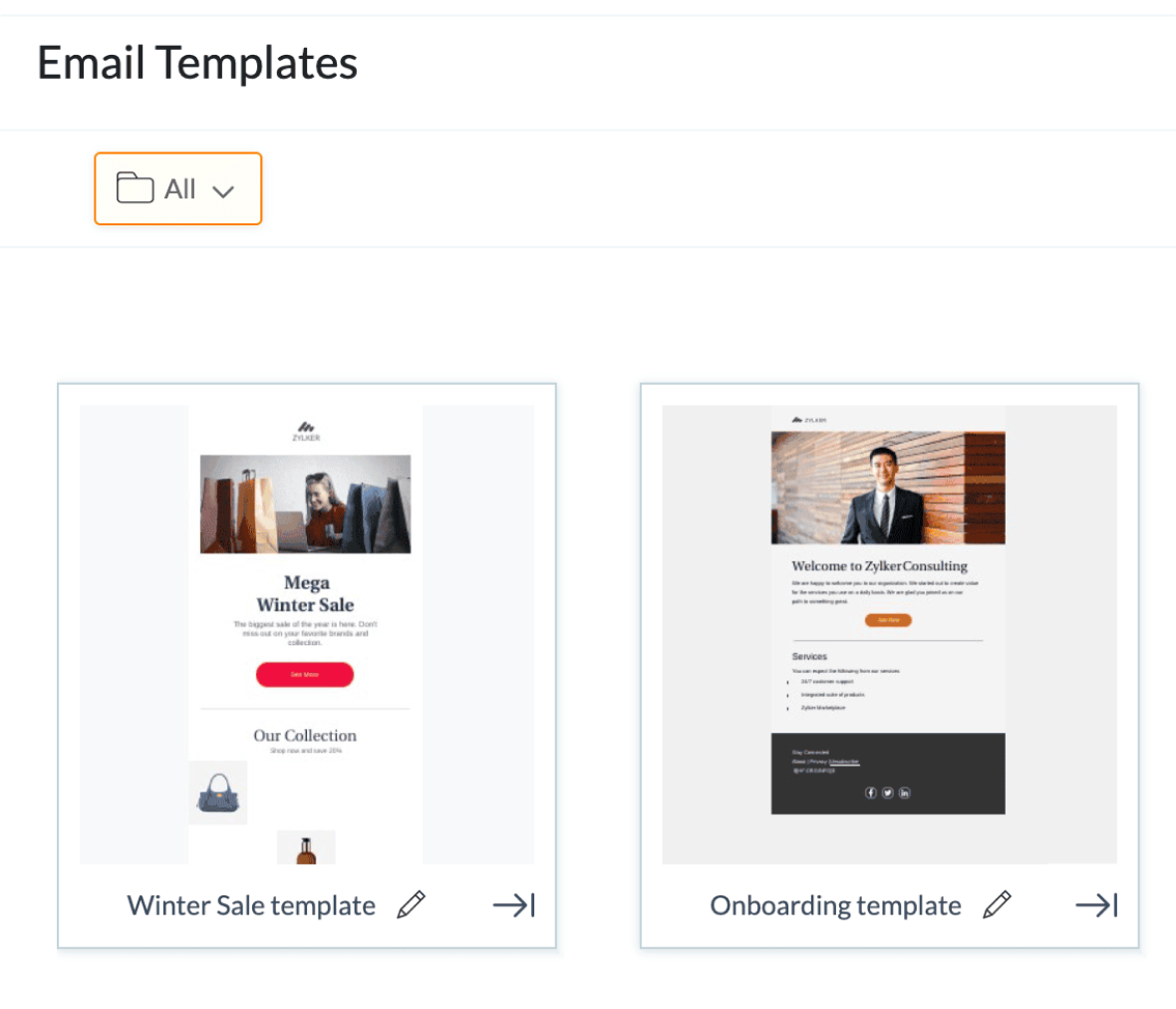 Email Templates