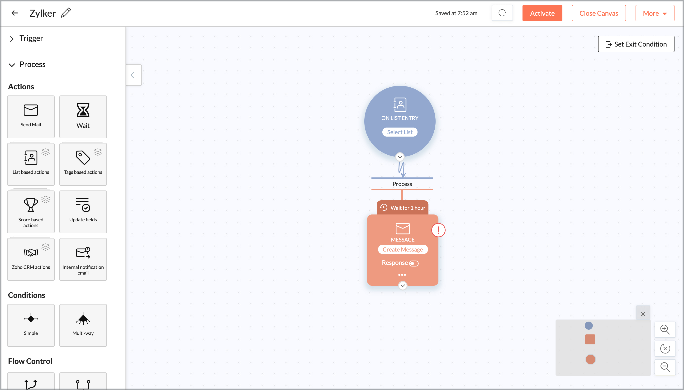 Can I send emails to a closed group of contacts in my mailing list?