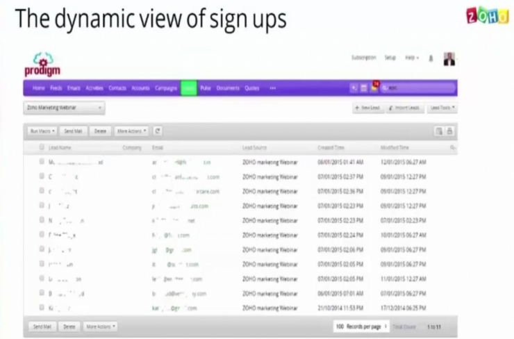 Email automation webinar