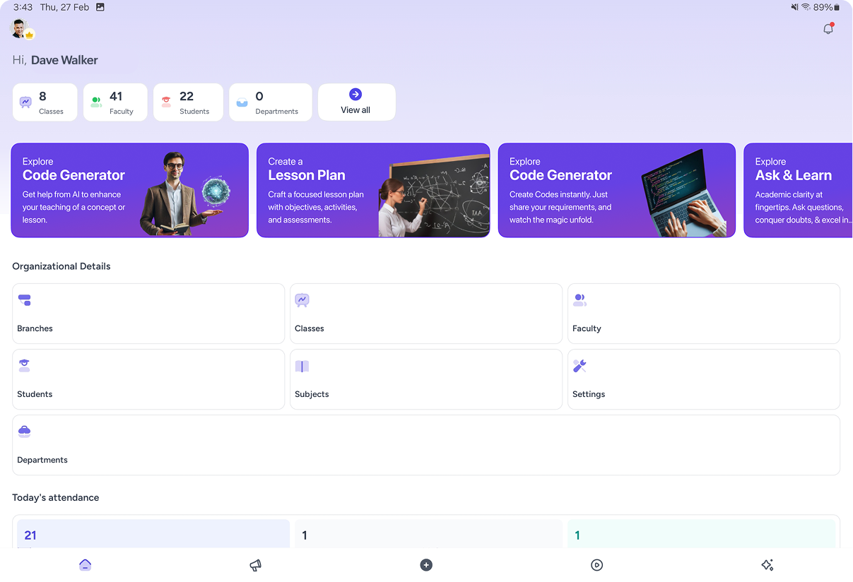 Students Apps in all devices