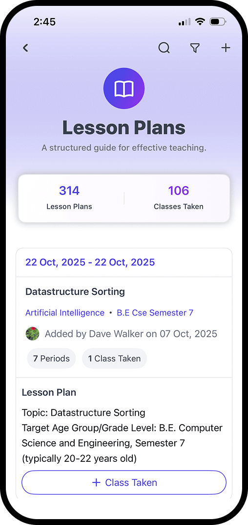 Lesson Plan to Course — Powered by Agentic AI