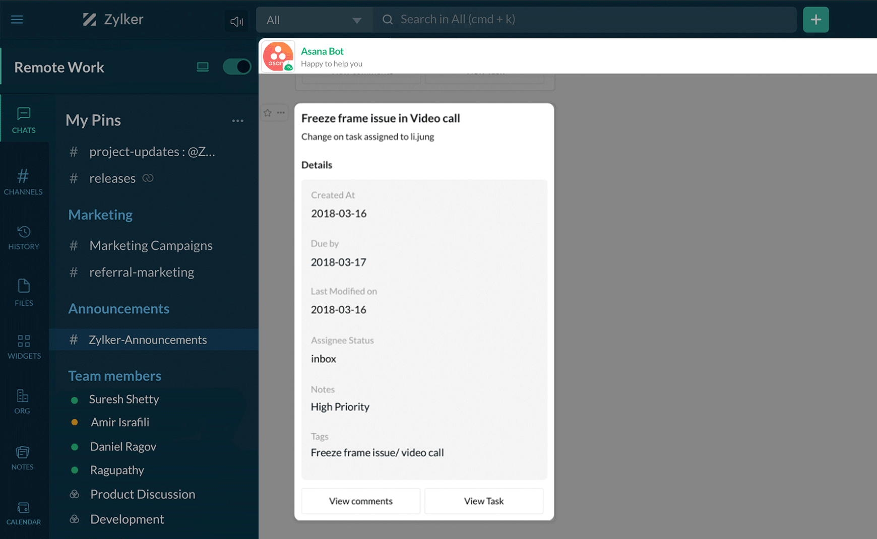 A single home for all your tasks and workflows