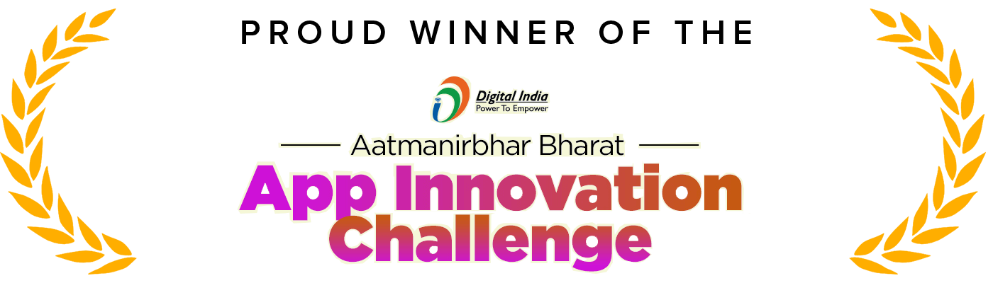 Winners of Government of India\'s AatmaNirbhar Bharat App Challenge