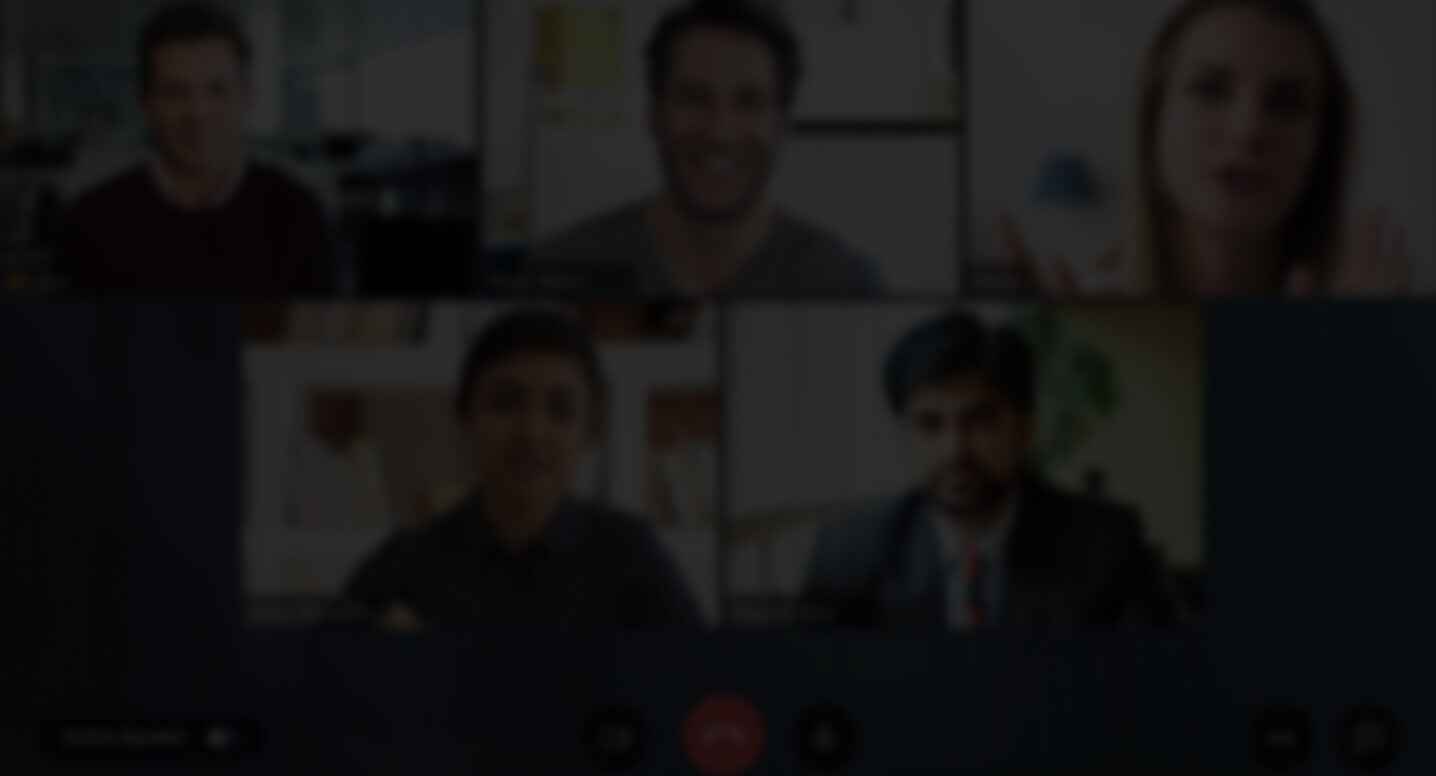 collaborative-remote-work-group-call
