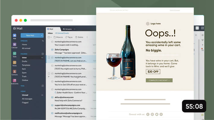 Email Marketing- Automate cart abandonment and other emails to increase your sales