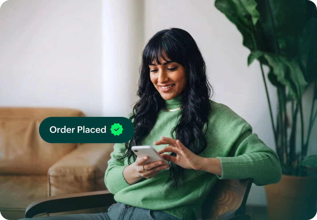 Buy now checkout on desktop