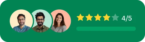 Star ratings and review summary