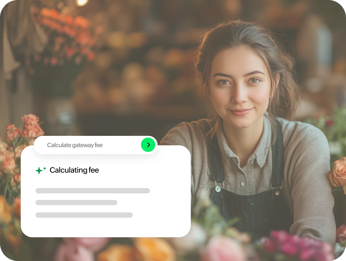 Payment processing fee illustration
