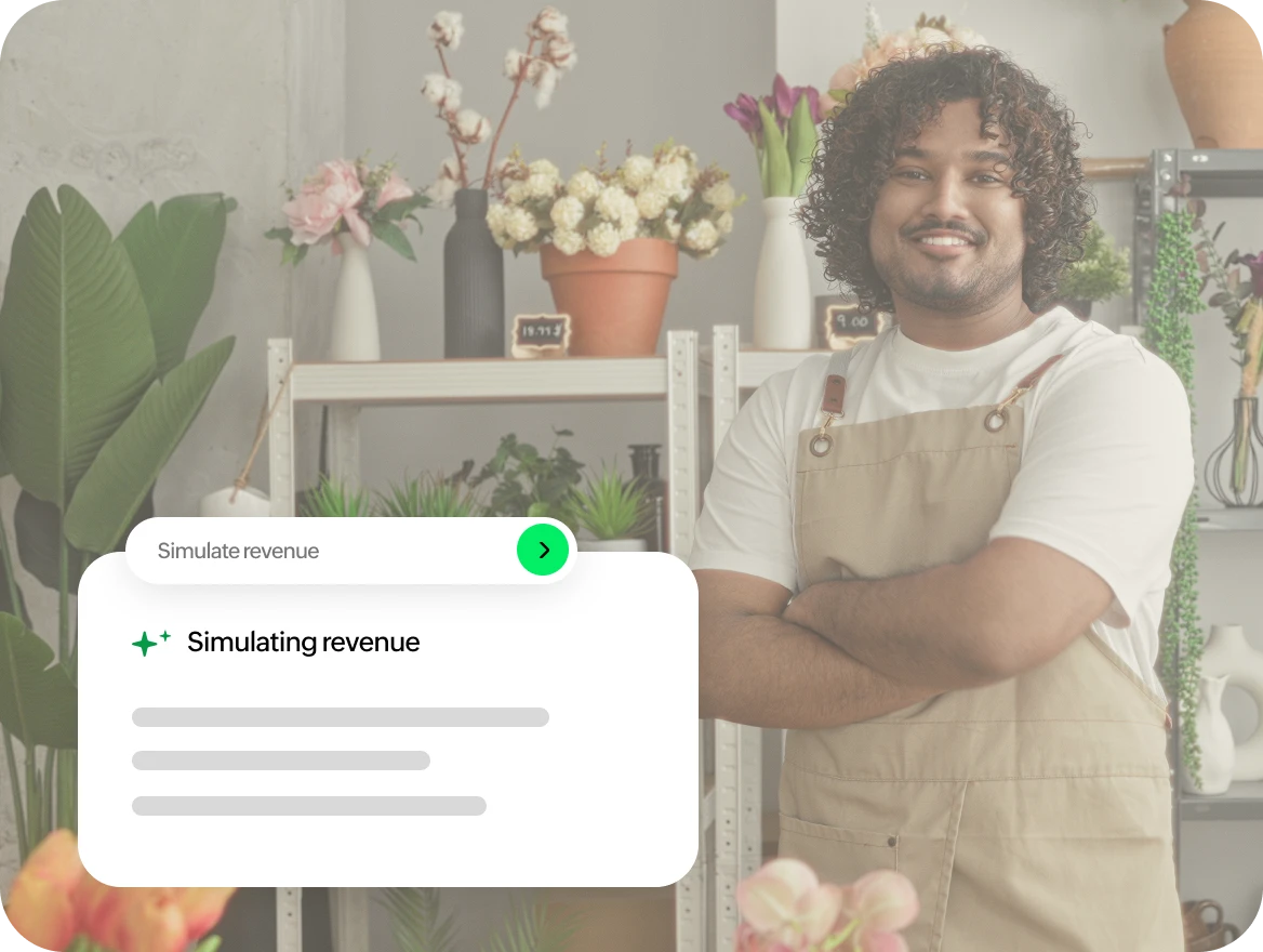 Revenue simulator illustration