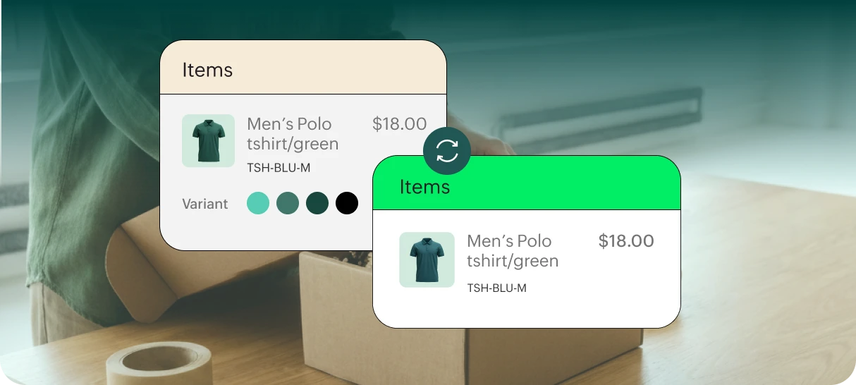 Product grouping and variant syncing between Zoho Inventory and Zoho Commerce