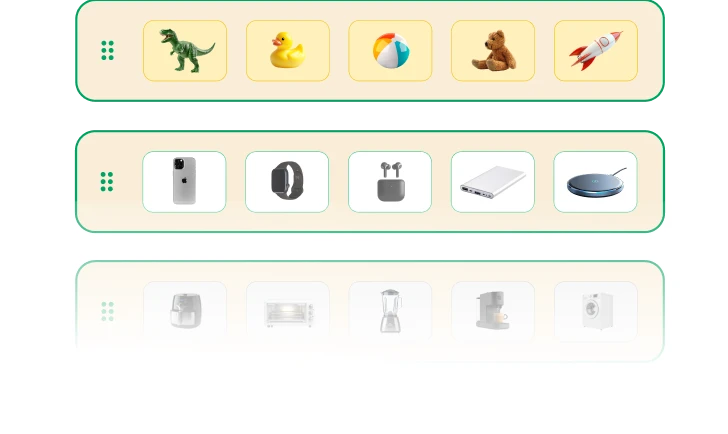 Categories and collections preview