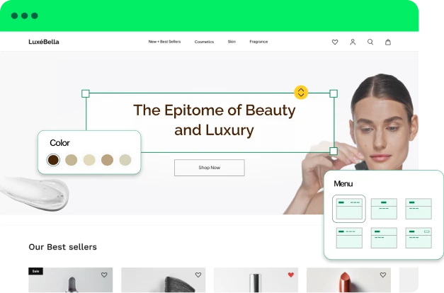 Visual editor preview