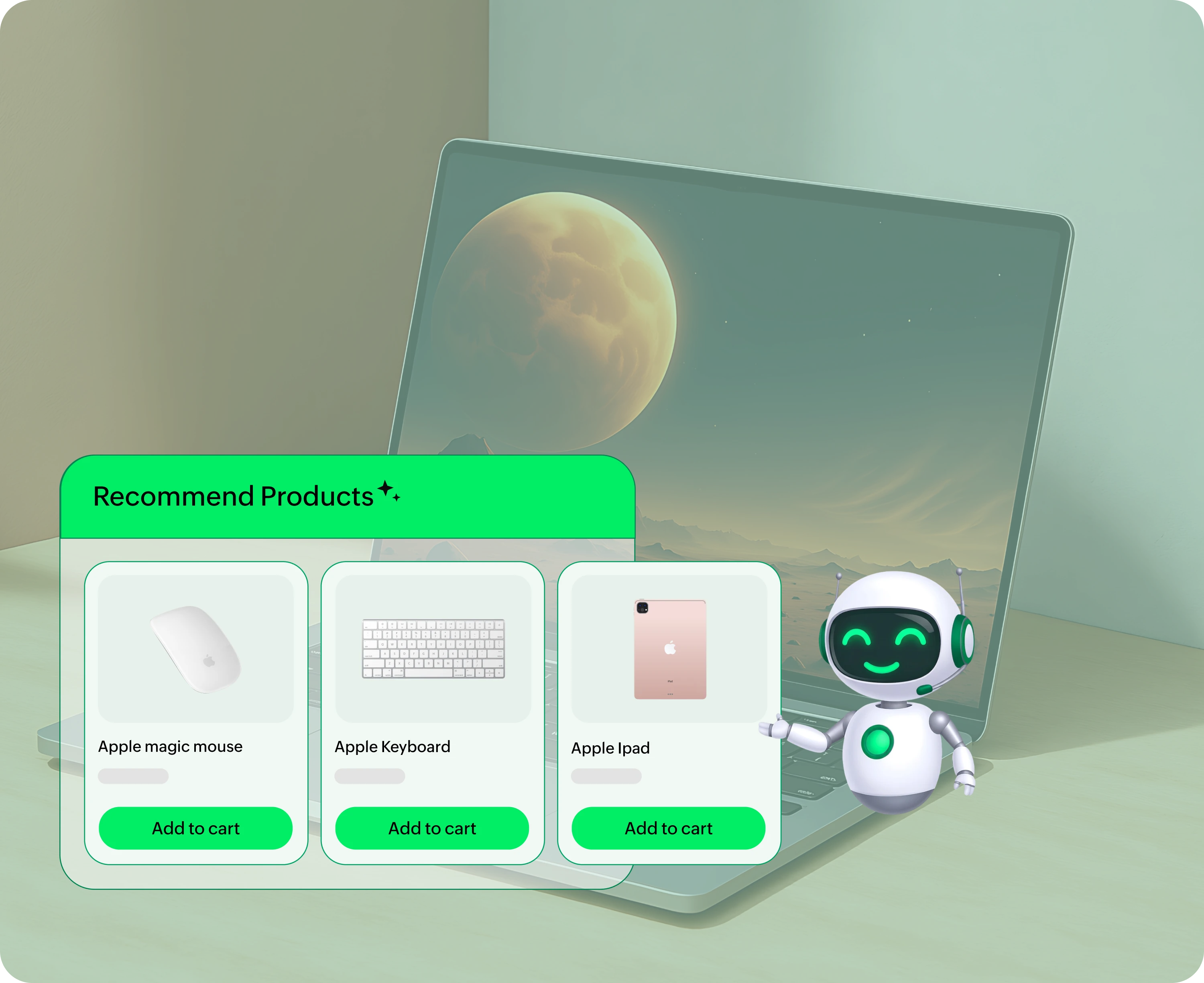 AI-powered product recommendation engine