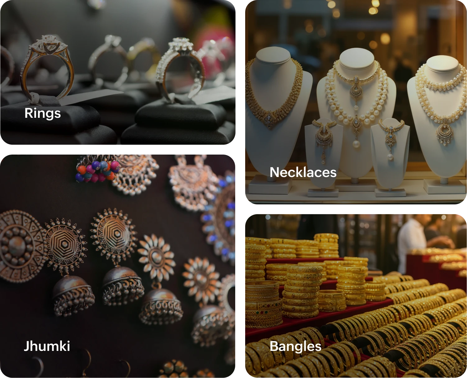 Product gallery and lookbook display