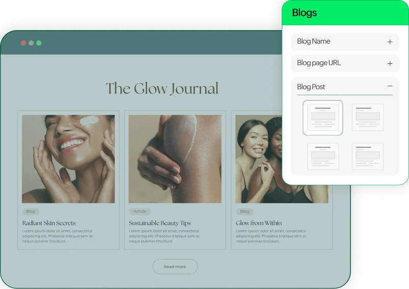 Marketing tools including abandoned cart emails and promotions