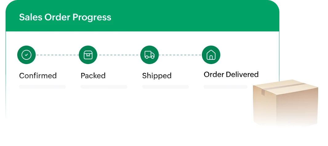 Orders and inventory preview