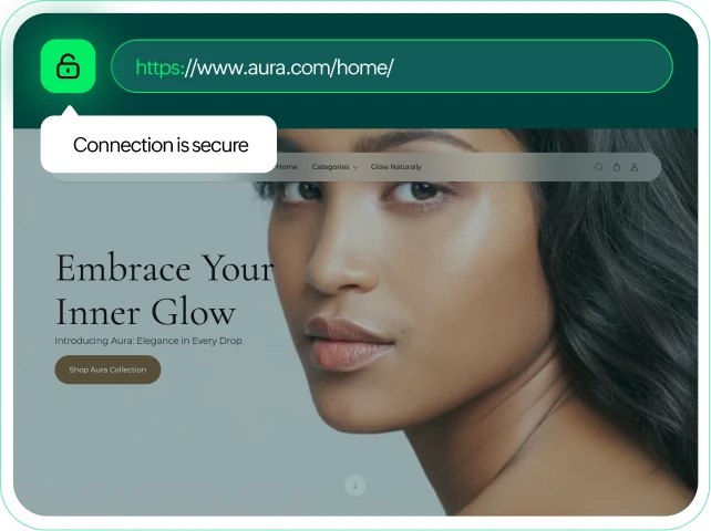Site builder screen