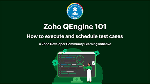 Zoho QEngine 101 Video