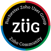 Rochester Zoho User Group logo