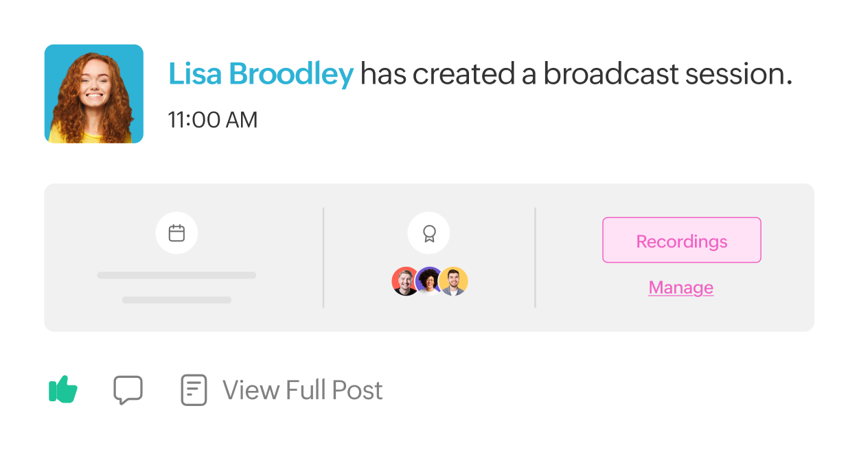 Broadcasts