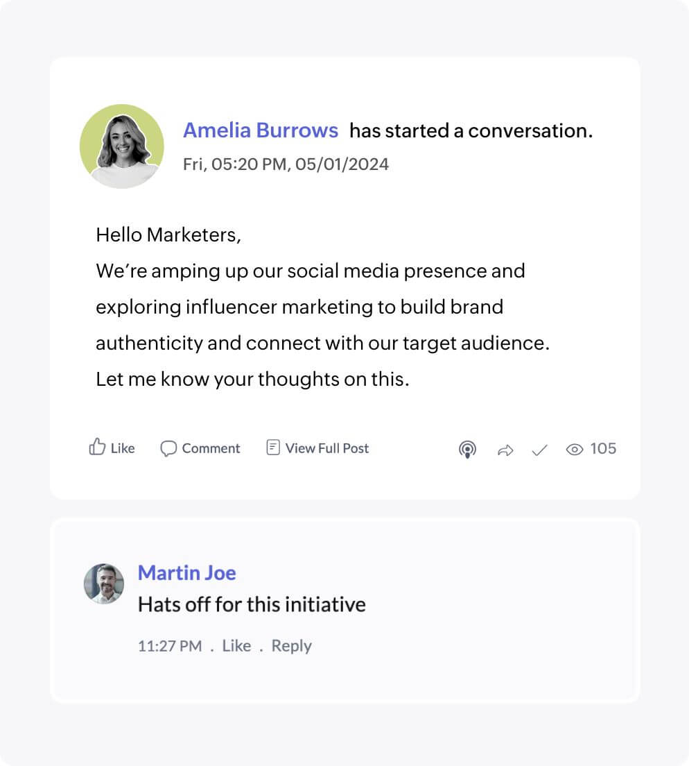 Engage in meaningful conversations