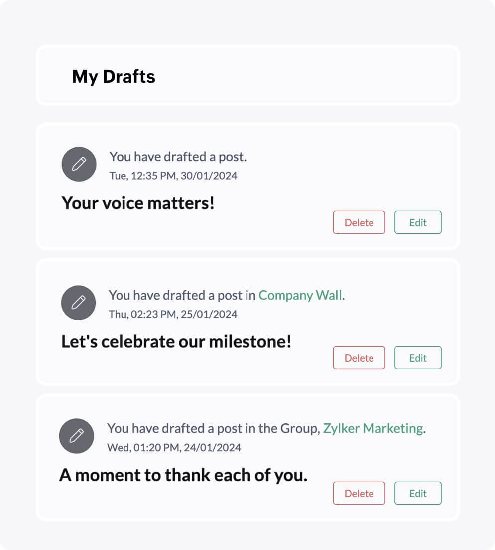 Never lose a thought