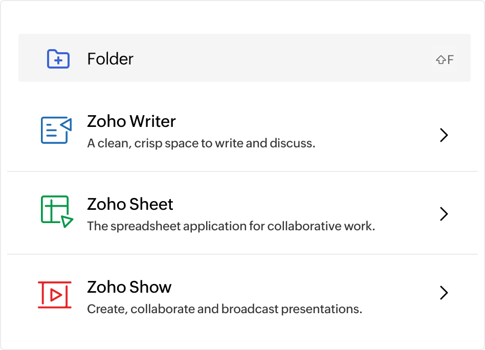 File management interface