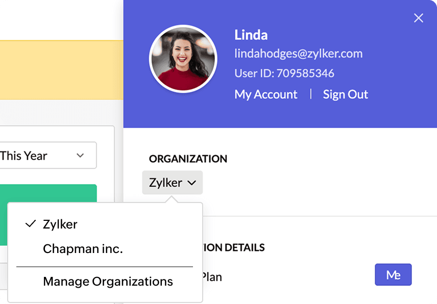 Multi-organizational support