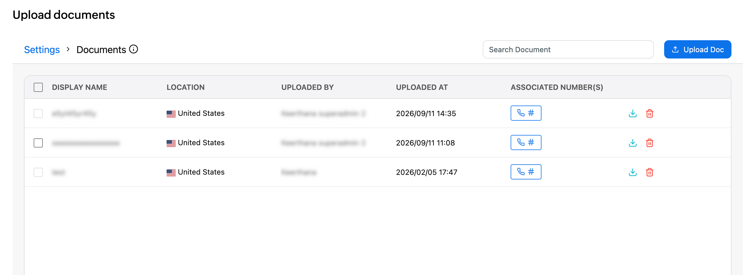 Uploaded documents voice Uploaded documents voice