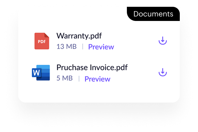 asset management documents