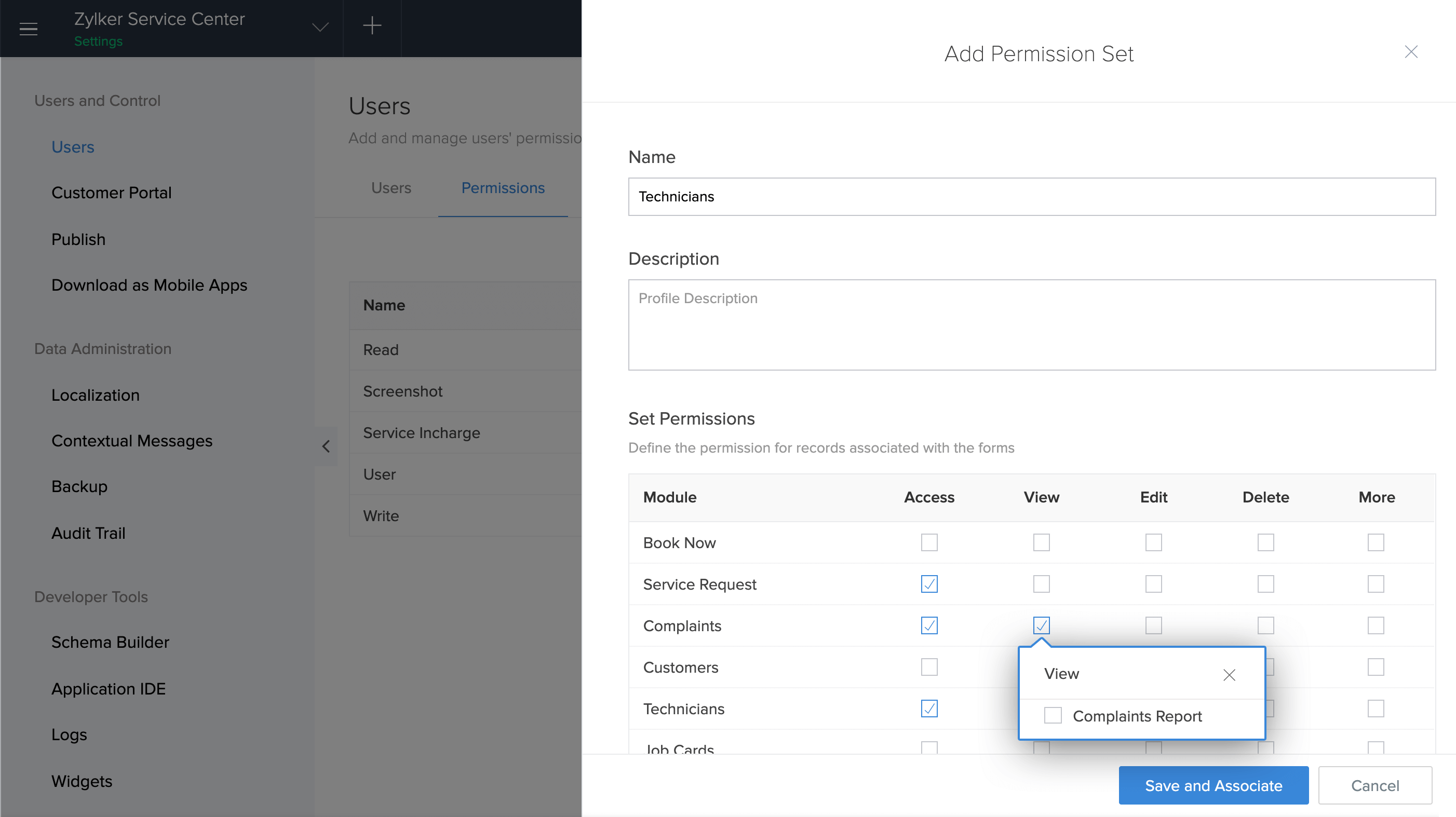 Low code platform Collaboration features - Zoho Creator